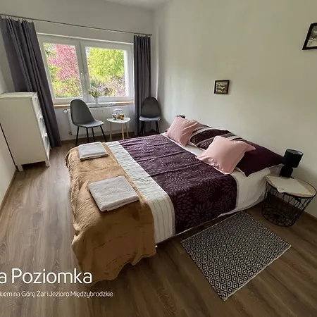Poziomka Z Tarasem I Widokiem Na Gore Zar I Jezioro Miedzybrodzkie * Miedzybrodzie Bialskie