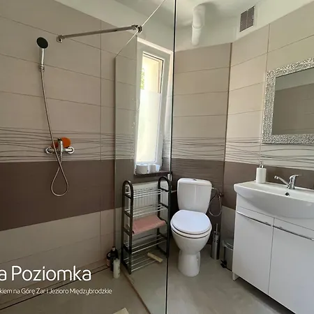 Poziomka Z Tarasem I Widokiem Na Gore Zar I Jezioro Miedzybrodzkie
