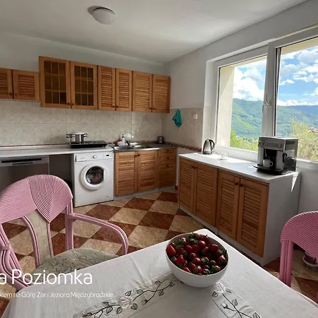 Poziomka Z Tarasem I Widokiem Na Gore Zar I Jezioro Miedzybrodzkie Villa *