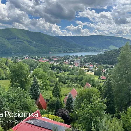Poziomka Z Tarasem I Widokiem Na Gore Zar I Jezioro Miedzybrodzkie Miedzybrodzie Bialskie